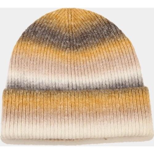 2021 Acrylic Colorful Thicken knitted hat winter warm hat Skullies cap beanie hat for Men and Women 28