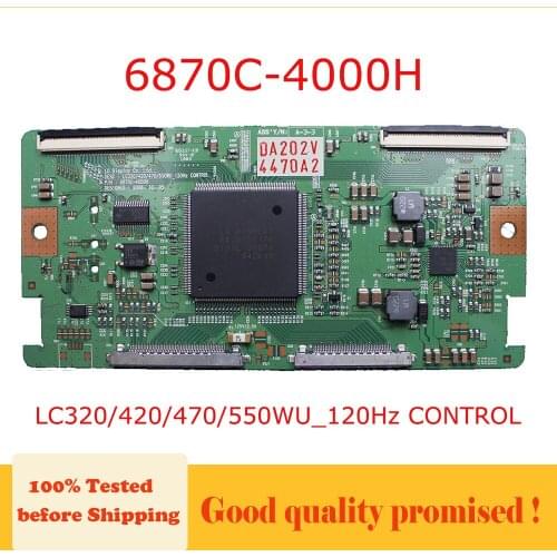 6870C-4000H LC320/420/470/550WU_120Hz CONTROL Logic Board VIZIO 6870C-4000H Television TV Replacement T-CON BOARD SV320XVT