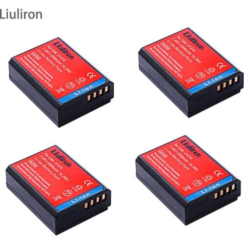 2200mAh LP-E10 LP E10 LPE10 Digital Camera Battery For Canon 1100D 1200D 1300D Rebel T3 T5 KISS X50 X70 Battery