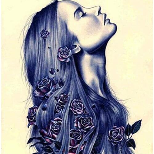 5D DIY Diamond Painting Character Beauty Icons Diamond Embroidery Picture of Resin Cross Stitch Full Diamond Mosaic Home Decor