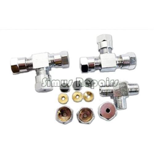 Gas Chromatograph Gas Source Connection Tee Connector Two-way Connector Four-way Connector Carrier Gas Standard M8 Connector