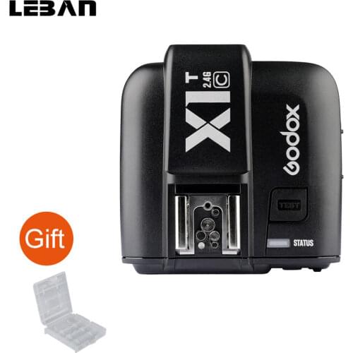 Godox X1T-C X1T-N X1T-S X1T-F X1T-O HSS TTL Wireless Flash Speedlite Trigger Transmitter for Canon Nikon Sony Fujifilm Olympus