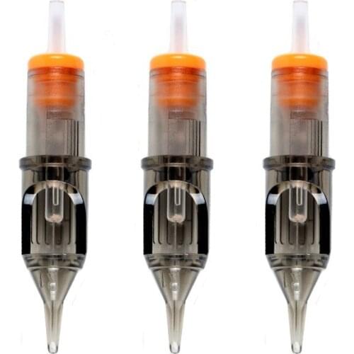 10PCS Tattoo Cartridge Needle RL RS RF Disposable Sterilized Semi-Permanent Makeup Tattoo Needles For Tattoo Machine Grip