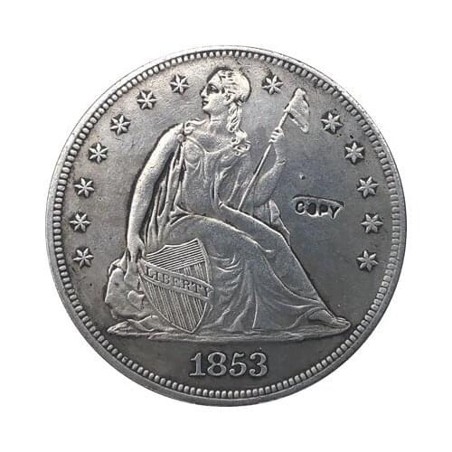 1853 Seated Liberty Dollar COINS COPY