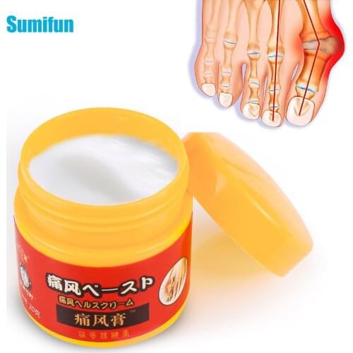 20g Gout Analgesic Cream Chinese Medical Ointment Relieve Muscle Strain Pain Cure Rheumatoid Arthritis Joint Back Pain Relief