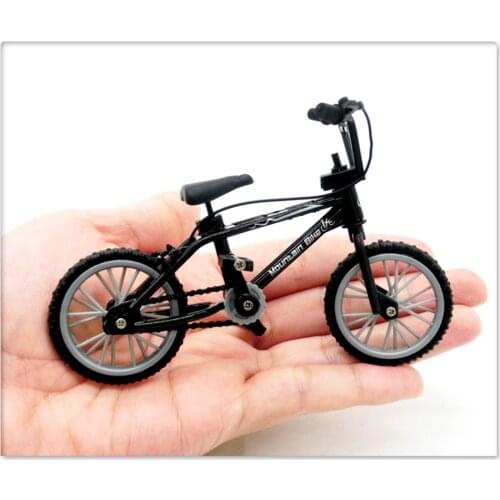 Retro Mini Finger BMX Bicycle Assembly Bike Model Toys Flick Trix Finger Bikes Toys BMX Bicycle Novelty Gag Toys Kids Gifts