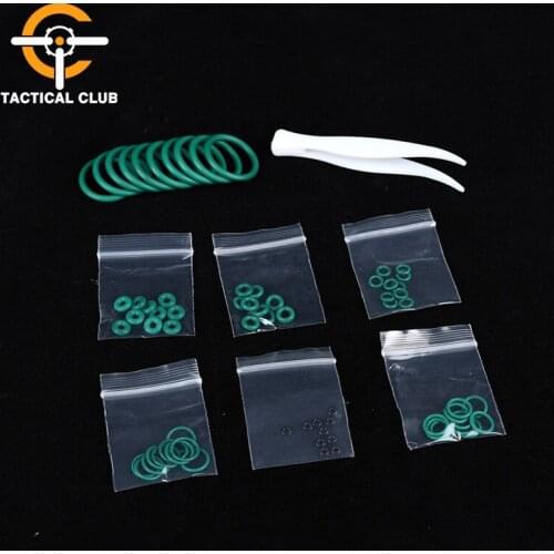 Tactical Glock G17 Fluorine Rubber O Ring Set for Airsoft Magazine GBB Glock Kublai P1 Gelball Blaster Seal Gasket Gun Accessory