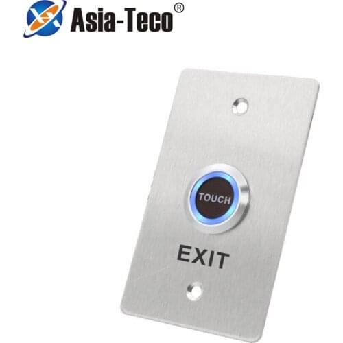 Stainless Steel Door Bell Switch Infrared No Touch Panel For Access Control Electric Lock Door Exit Push release Button