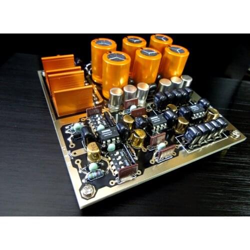 Hi-Fi Preamplifier Adjustable Gain multiple Pre-Amp PCB / DIY Kit / Board