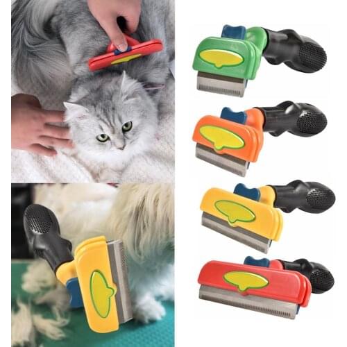 Manual Hair Removal Brush Dog Comb Rake Hair Cleaning Tool Hair Removal Comb for Dogs Cats Pet Products