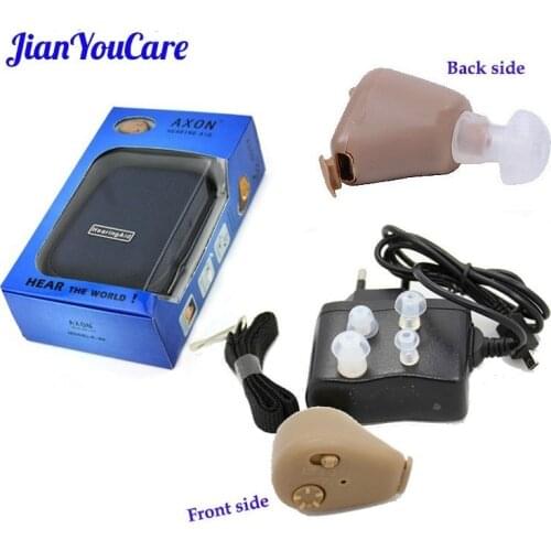 Hearing amplifier Ear Aid Rechargeable Small Convenient Adjustable Mini Hearing Aids Invisible Hear Clear care the Elderly Deaf