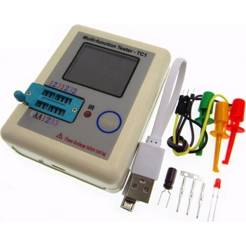 LCR-TC1 LCR-T7 TC-T7-H T7 Display Transistor Tester Multifunctional TFT Backlight Diode Triode Capacitance LCD Screen Meter