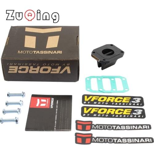 V381S Motorcycle Carbon Fiber Intake Reed Set Fit For Valve V-Force 3i Reed for Honda CR85/80RB LS DASH Expert 03-07