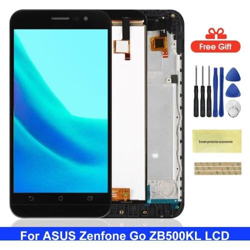 5'' LCD Screen for Asus ZenFone Go ZB500KL X00AD LCD Display Touch Screen Digitizer Assembly Parts For Asus ZB500KL Lcd Screen