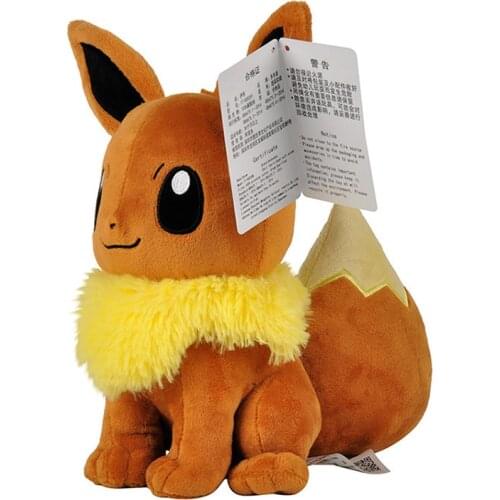 30CM Creative Cartoon Pokemon Eevee Plush Soft Pillow Japanese Elf Cute Stuffed Dolls Toys Kids Gifts