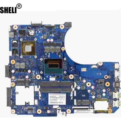 60NB08B0-MB5000 N551JM REV: 2.0 DDR3 Motherboard w/ i7-4720HQ CPU + GTX 960M GPU for ASUS G551JW Laptops