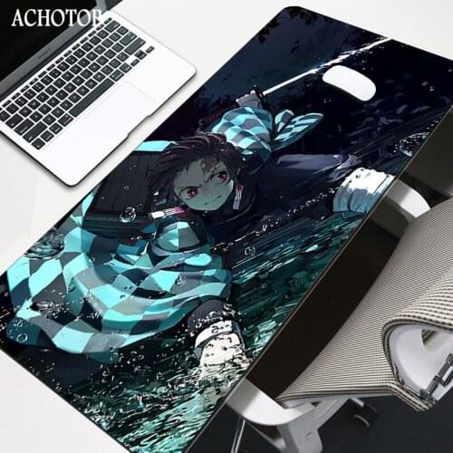 Large XXL Office Computer Desk Mat Table Keyboard Big Mouse Pad Gamer Laptop Anime Gaming Mousepad Desk Non-slip Keyboard Mat XL