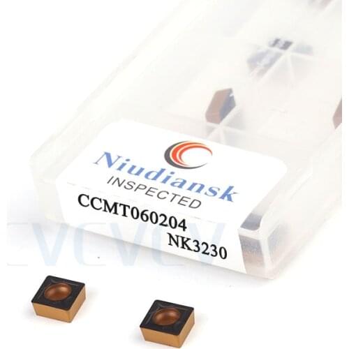 CCMT060204 NK3230 CCMT060208 CNC Lathe Cutting Tool Carbide Turning Insert Two-color Machining High Quality Wear-resistant Blade