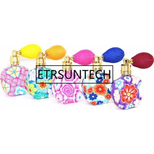 10ml Colorful Airbag Perfume Spray Bottle Gasbag Balloon Fragrance Bottle Atomizer Glass Essential Oil Bottles F1197
