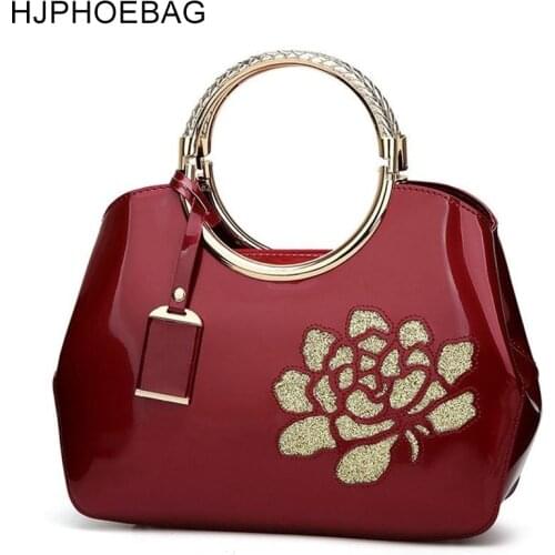 HJPHOEBAG Womens Shiny Bags