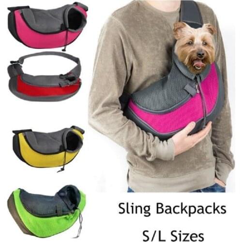 Pet Cat Dog Carrier Backpack Breathable Travel Outdoor Shoulder Bag For Small Pets Supplies Suministros Para Perros
