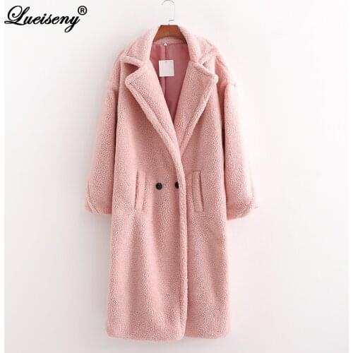 LUEISENY Women's Beige Coats