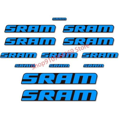 FRAME STICKERS for Sram-Kit ADHESIVES STICKER FRAME DECALS BIKE