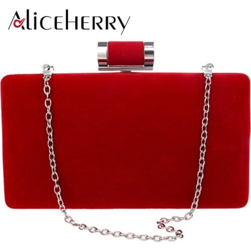 New brand fashion women messenger bags elegant Suede Clutch banquet woman party evening wallet box bag