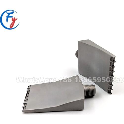 Air knives are most commonly used to blow away liquid, 920 air jet mini windjet nozzle1/4" Male zinc flat nozzle