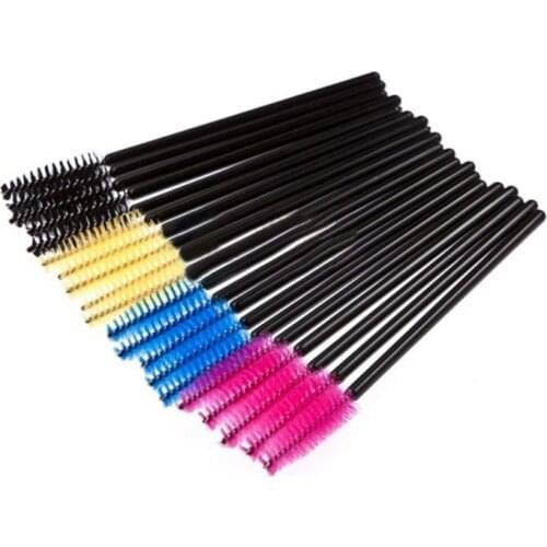 Wholesale 20000pcs Makeup Brush Disposable Eyelash Brush Mascara Wands Applicator Curl eyelash cock eyelash Beauty Free Shipping