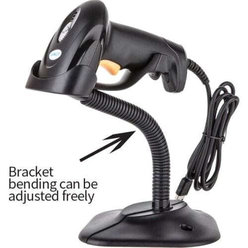 Automatic sensing 1D CCD barcode scanner barcode scanner with bracket Automatic identification and code scanning platform