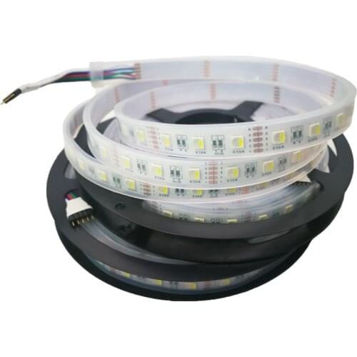 New 5m RGBW RGBWW 5050 Led Strip Light DC 12V 4 in 1 Led Chip Waterproof Non Waterproof 60led/m indoor outdoor home decoration