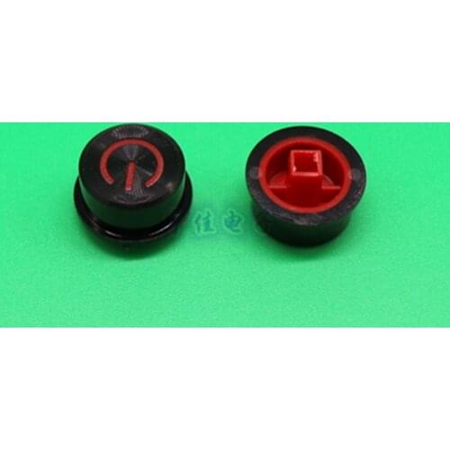 10 Piece 17 * 11mm square hole 3.2mm plastic keycap switch mark self-locking switch cap panel adjustment