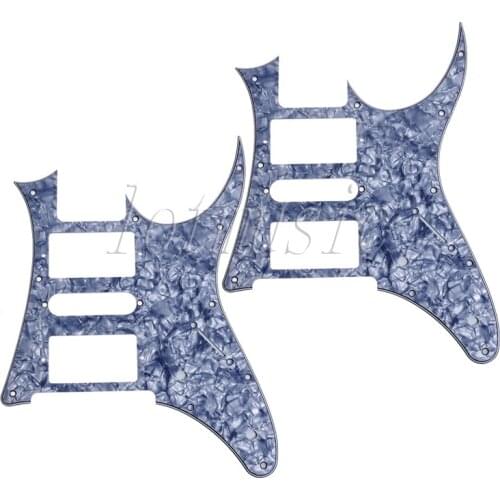 2pcs gray pearl HSH Guitar Pickguard For Ibanez RG250 style replacement