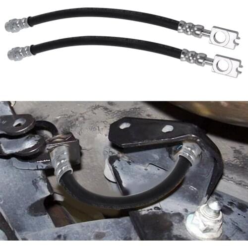 2Pcs Car Rear Axle Brake Hose Brake Line for A4 B6 B7 Car Accessories 8E0611775H 8E061177N