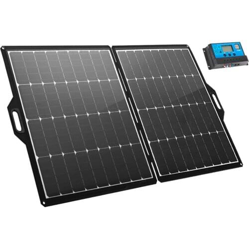 200W 12V Blanket Kit Mono Camping Portable Folding Solar Panel