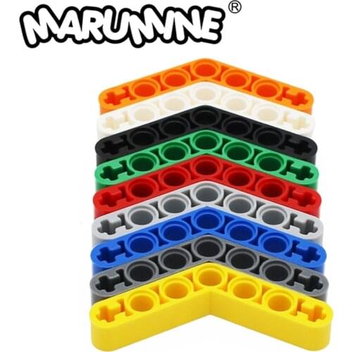 32348 Technic Angular Beam 4x4 Robot Kit MOC Creative Bricks Accessories Toys Technician Stranger Things Childrens Constructor