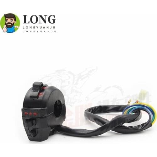 7/8" 22mm Motorcycle ATV Handlebar Left Right Side Control Switch High/Low Beam Light Turn Signal Horn Switch Parts