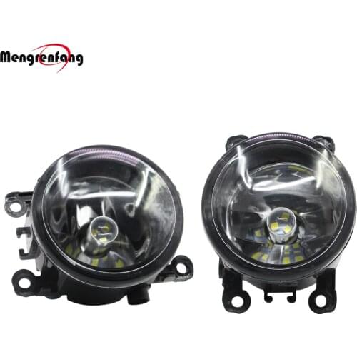 Car Fog light H11 LED Bulb Angel Eye Daytime Running Lamp 12V For Suzuki Mitsubishi Ford Opel Nissan Citroen Renault Subaru Fiat