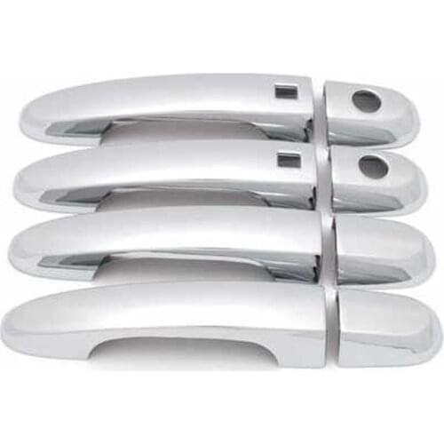 Car styling ABS Chrome Door Handle Bowl Door handle Protective covering Cover Trim for Kia Sorento 2009-2014 Car accessories