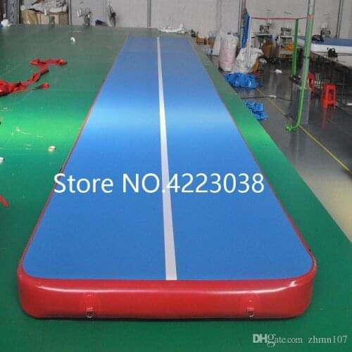 Free Shipping Free Pump High Quality 7x1x0.2m Inflatable Tumble Track Trampoline Air Track Gymnastics Inflatable Air Gym Mat