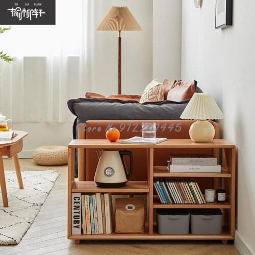 Solid Wood Side Table Sofa Side Cabinet Side Table Side Cabinet Living Room Small Tea Table Corner Few Simple Tea Water Cabinet