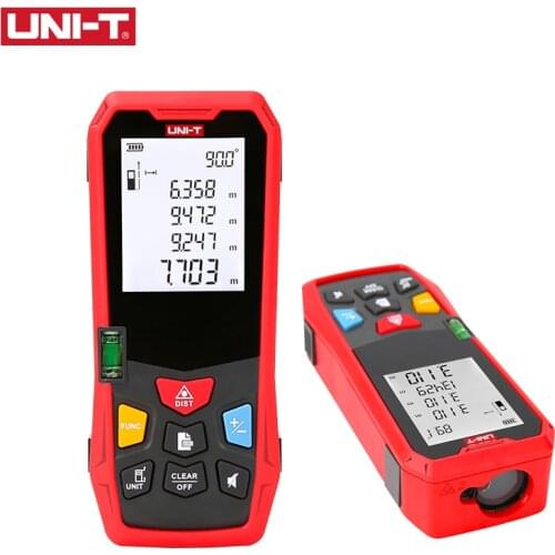 UNI-T Digital Laser Distance Meter Rangefinder 80m 100m 120m 150m Tape Measure Telemetro Trena a laser Profissional