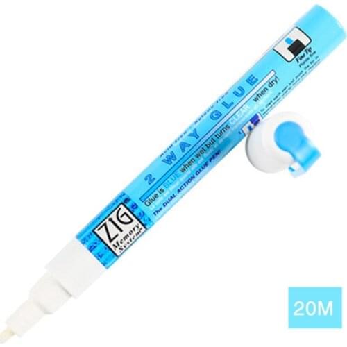 Coloured Glue Pen Adhesives Stationery Washi Tape Environmental Hand Work Art Marker Glue Pens for School Supply