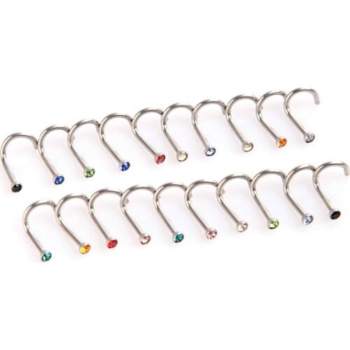 Rhinestone Nose Rings
