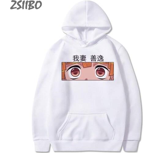 Anime Clothers Demon Slayer Mens Hoodies Unisex Kimetsu No Yaiba Print Hoody Male Sweartshirt Harajuku Pullovers Tops Hip Hop