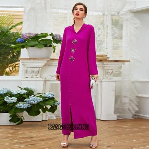 Dresses Abayas For Women Robe Longue Femme Musulmane Abaya Dubai Kaftan Turkey Islam Arab Muslim Dress Djellaba Caftan Marocain