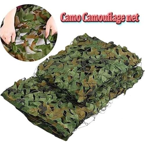 Military camouflage nets, sunshade nets, sunshade sails, suitable for camp courtyard gardens and various places decoration