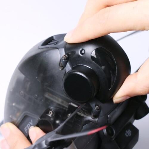 New Anti-scratch Drone Camera Gimbal Protective Cover Transparent Protector Cap Protector for DJI FPV Drone Accessories Cover