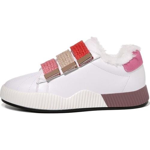 Round-Toe Flat-Bottomed WomenS Single Shoes, Velcro Inside Increased WomenS Shoes, Waterproof Platform WomenS Shoes